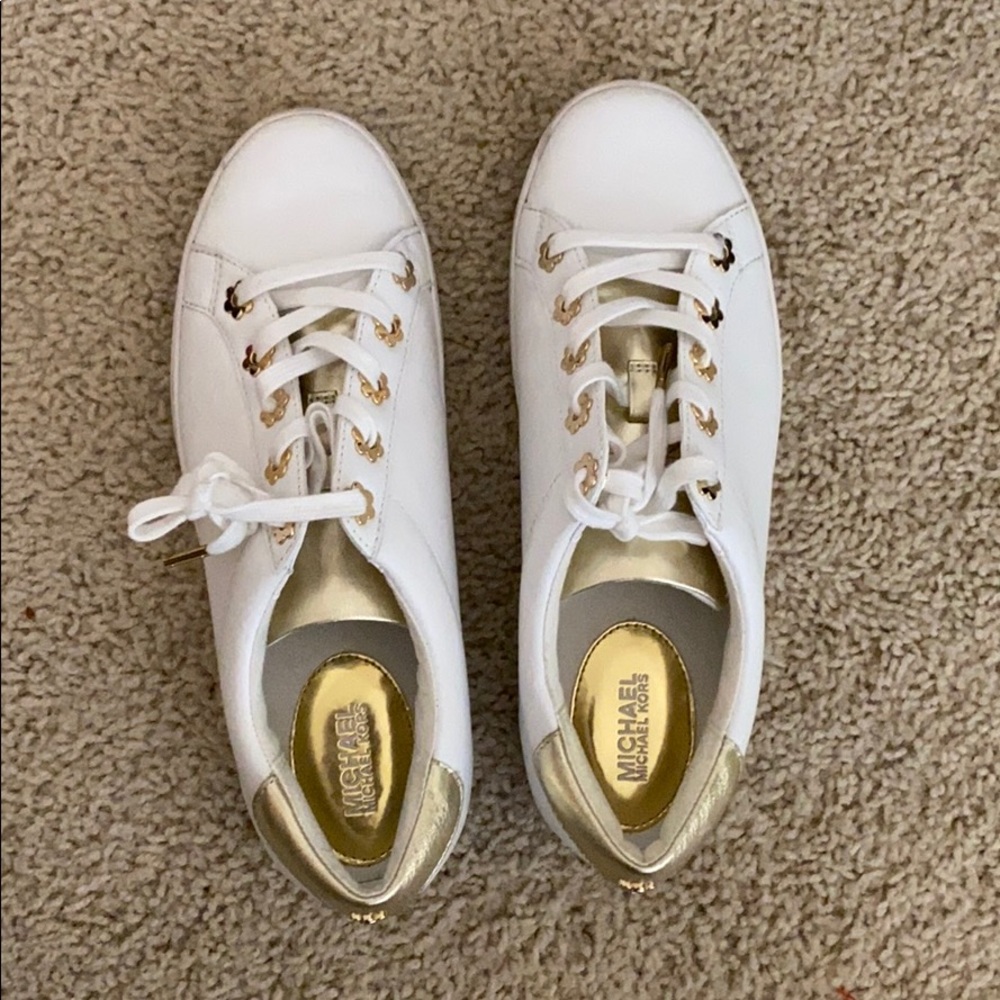 White sneakers